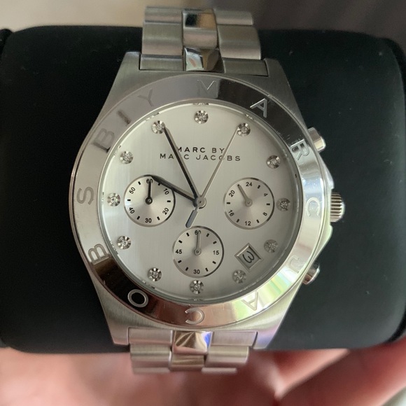 Marc Jacobs Accessories - Marc by Marc Jacobs Silver 40 mm Watch